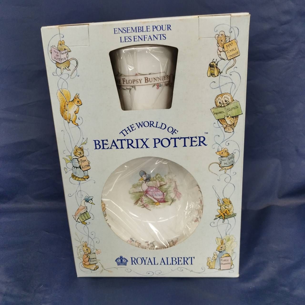 BEATRIX POTTER ROYAL ALBERT ロイヤルアルバート ピーターラビットシリーズ カップ マグカップ コップ 食器 2枚 2皿 お皿  平皿 深皿 【 Y 】 - メルカリ