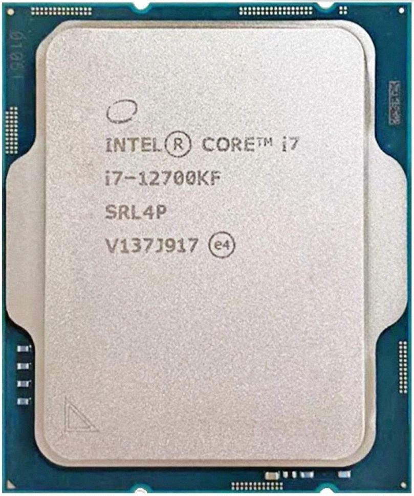 Intel Core i7-12700KF SRL4P 8C 3.6GHz 25MB 125W LGA1700 - メルカリ