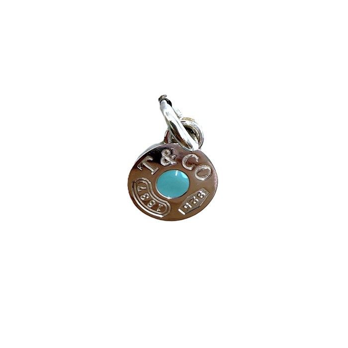 ティファニー シルバー ペンダントトップ ブレスレットチャーム　タグ ラウンド TIFFANY&Co. ティファニー リターントゥティファニー ラウンド
