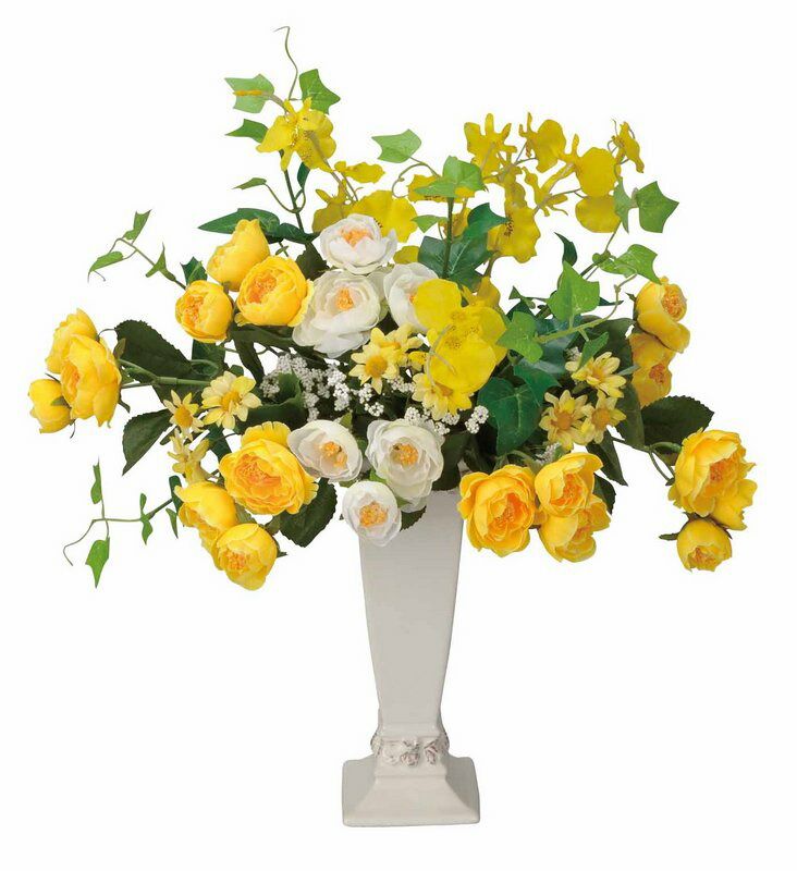 アートフラワー 造花 サンライト/光触媒〔テーブルタイプ〕/光触媒 観葉植物 ウンベラータ フェイクグリーン 花 胡蝶蘭 開店祝い 開業祝い 誕生祝い 造花 アートフレーム おしゃれ 飾るM