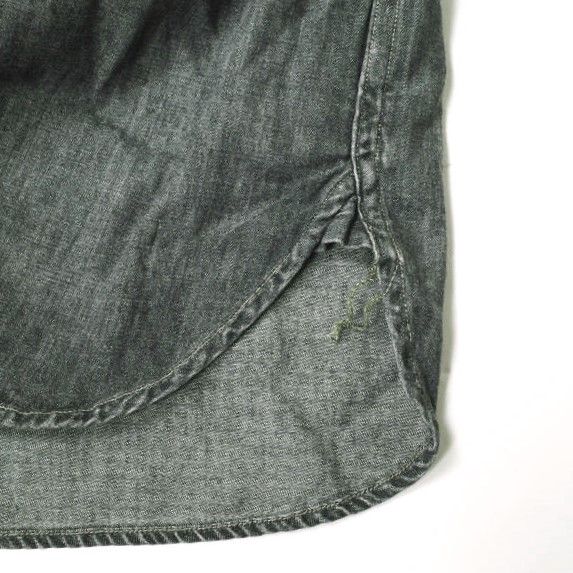 RRL ダブルアールエル BLACK DENIM WORK SHIRT ブラックデニム RRL ダブルアールエル BLACK DENIM WORK SHIRT ブラックデニム