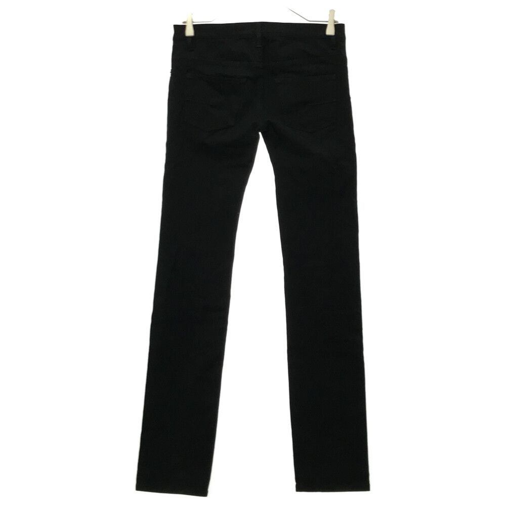 Dior HOMME (ディオールオム) 09AW ストレッチブラックスキニーパンツ 