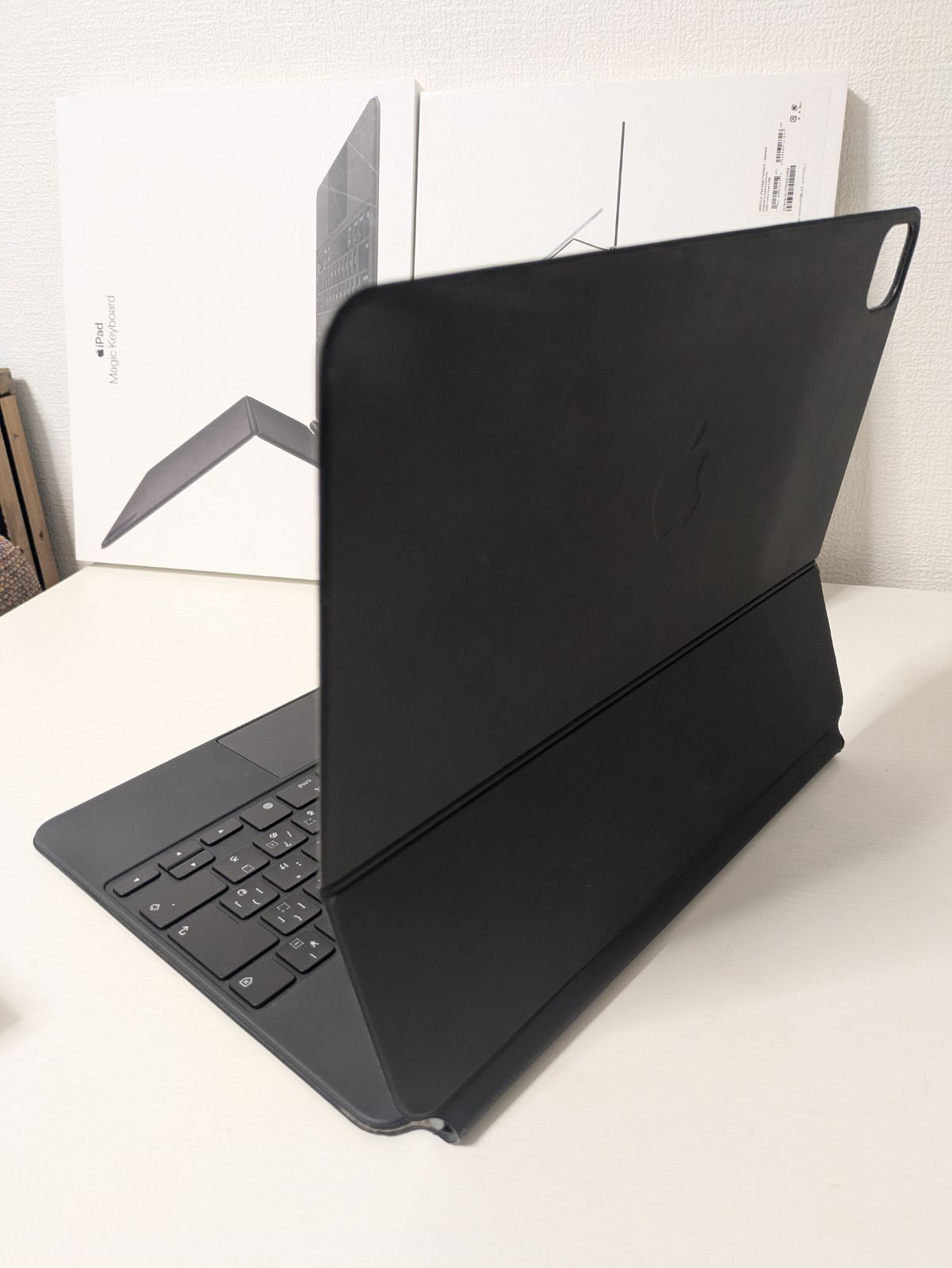 Magic Keyboard 12.9インチ iPad Pro 13インチ Air用 ブラック Apple純正品 動作 済 MXQU2J|A A1998