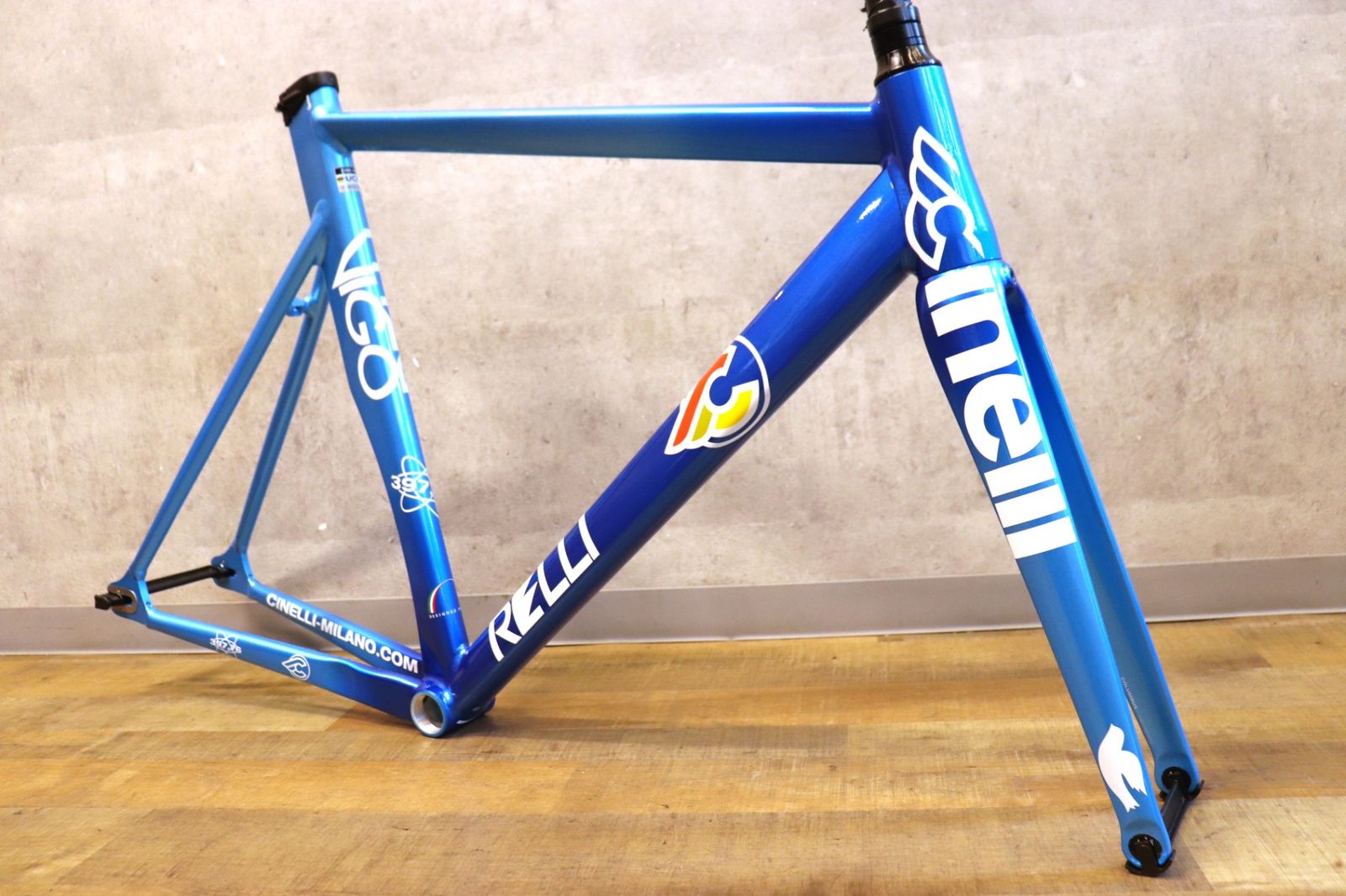 ♥ チネリ Cinelli ヴィゴレッリ VIGORELLI 80 S ナショナルブルー 2025モデル Mサイズ アルミ ピストバイク トラックレーサー フレームセット さいたま浦和店