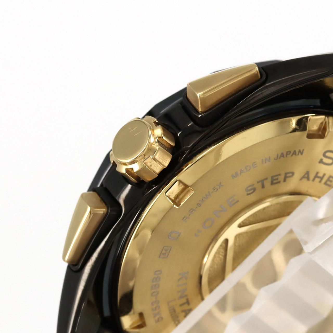 ◇SEIKO 腕時計◇動作品 セイコー ゴールドカラー ストーン ブレス