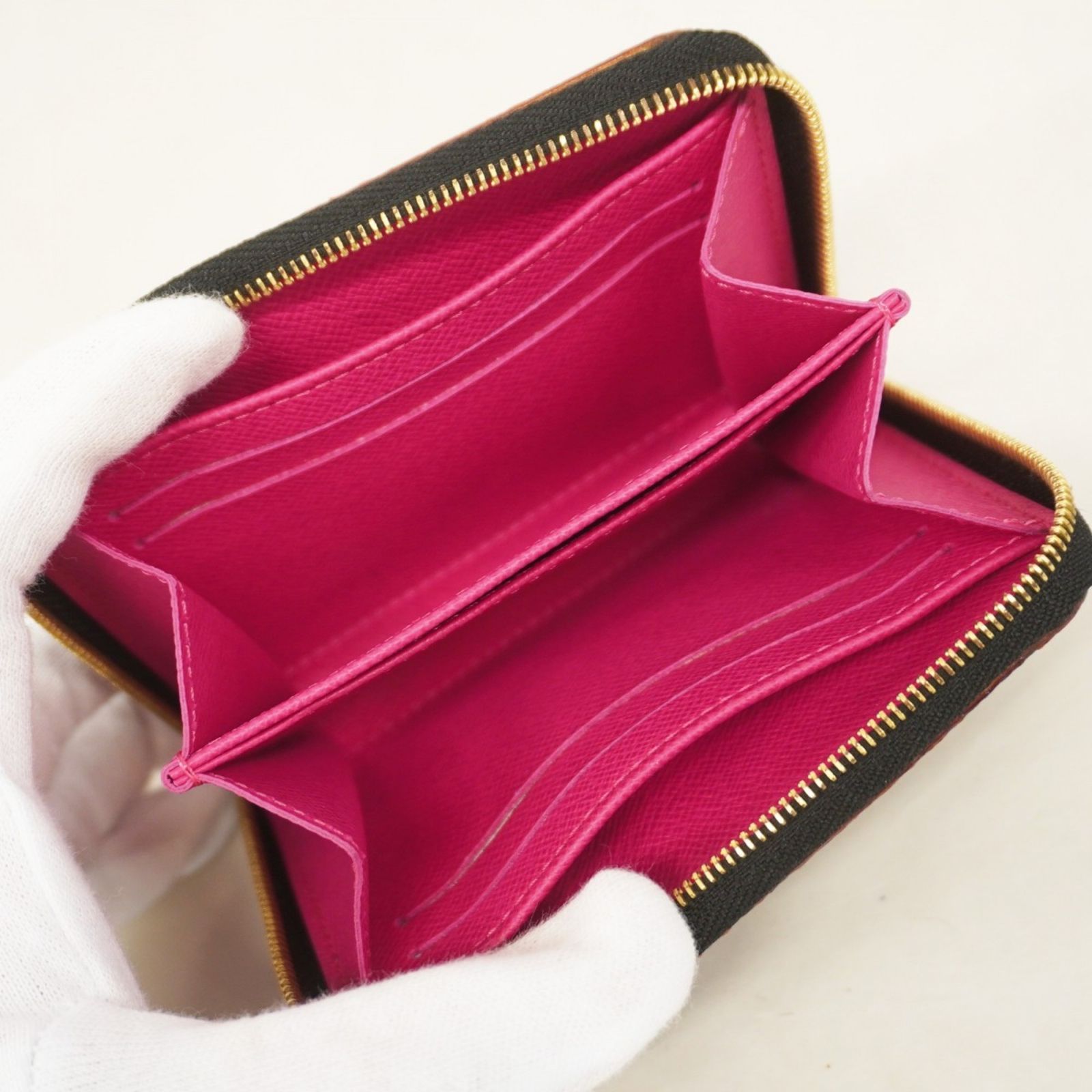 ルイ・ヴィトンM66549 マルチカラー　ジッピー　　パース 楽天市場】【中古】LOUIS VUITTON ルイヴィトン モノグラム