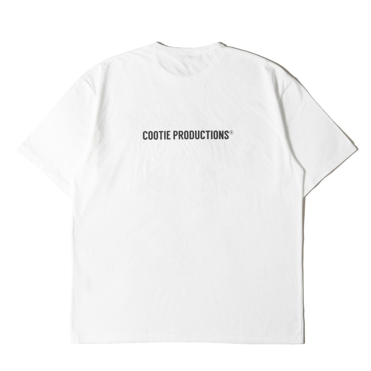 美品】COOTIE クーティー Tシャツ ホワイト 白 サイズ:L | 21SS 死神