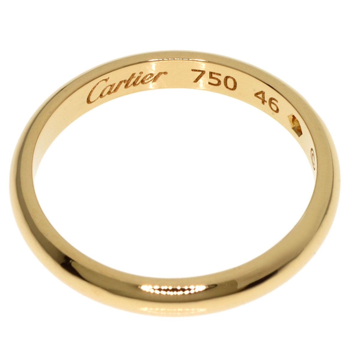 CARTIER カルティエ ウエディング 1P ダイヤモンド #46 リング・指輪 