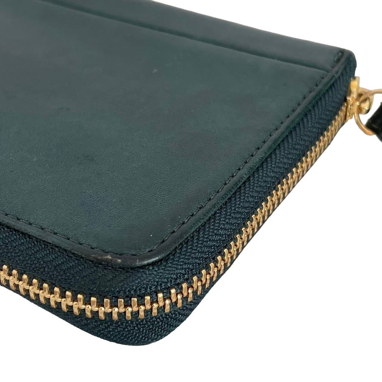 PORTER ダークグリーン レザー 長財布 PORTER ポーター 財布 長財布 緑 グリーン ロングウォレット