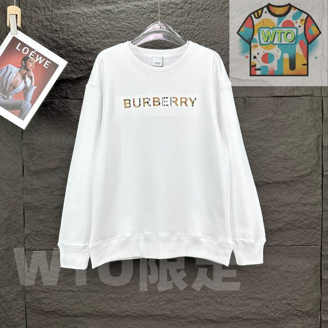 BURBERRY パッチロゴ クルーネックスウェット [本日特価|新品未