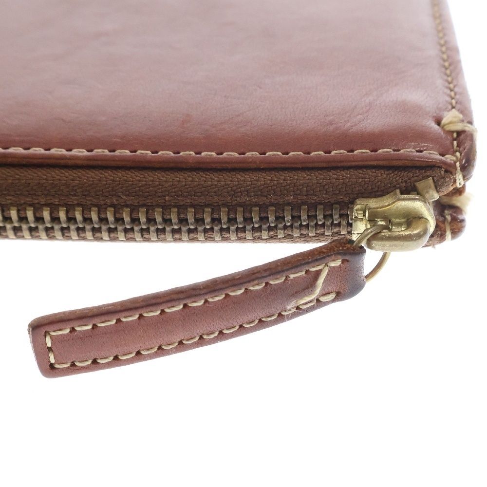 土屋鞄製造所 (ツチヤカバンセイゾウショ) ROUND ZIP LEATHER