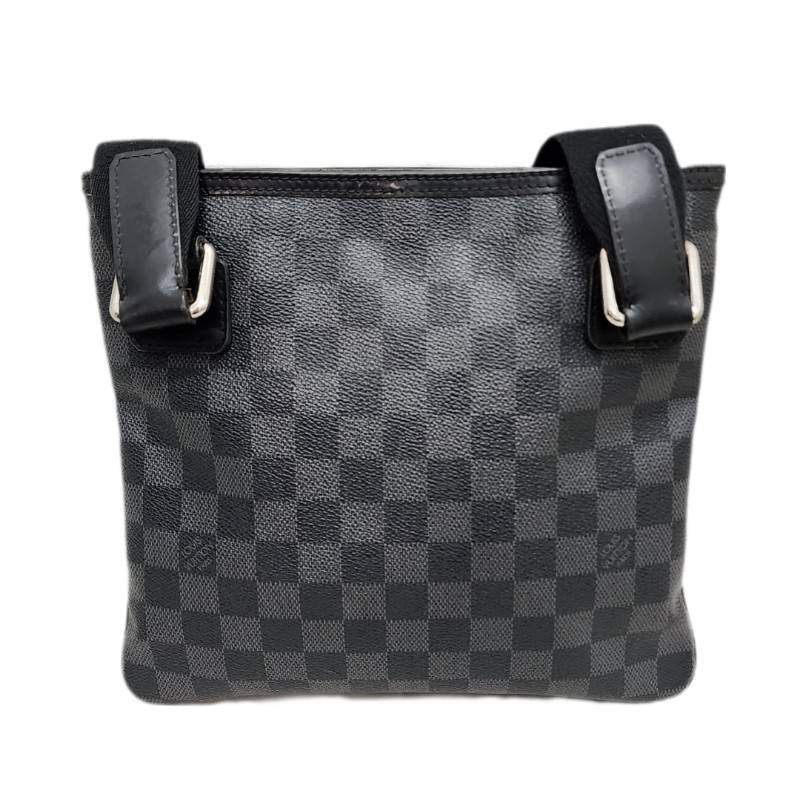 LOUIS VUITTON N58028 ショルダーバッグ ダミエ ブラック 黒 楽天市場】ルイ ヴィトン ダミエ グラフィット トマス 斜め掛け
