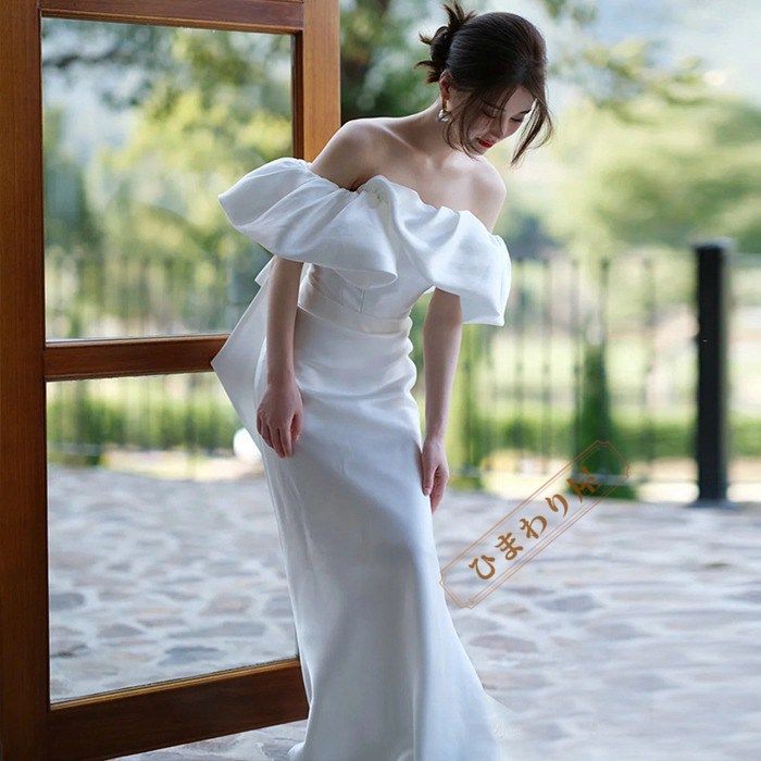 結婚式 二次会 前撮り ドレス （楽天市場】前撮り ドレス ワンピース 