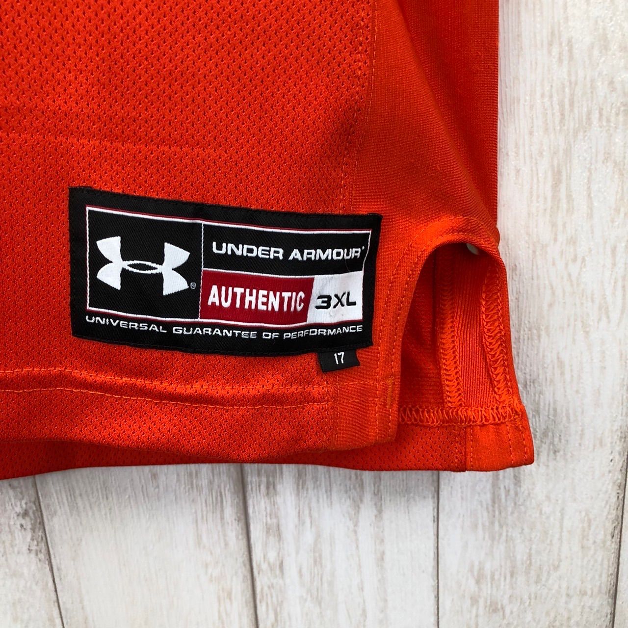 UNDER ARMOR アンダーアーマー COLORADO STATE コロラド大学 アメフト ゲームシャツ ユニフォーム