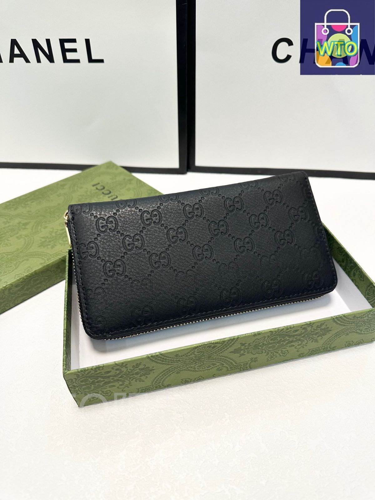 今日特価】Gucci グッチ メンズ新作 シリーズ 原寸頭層レザーと