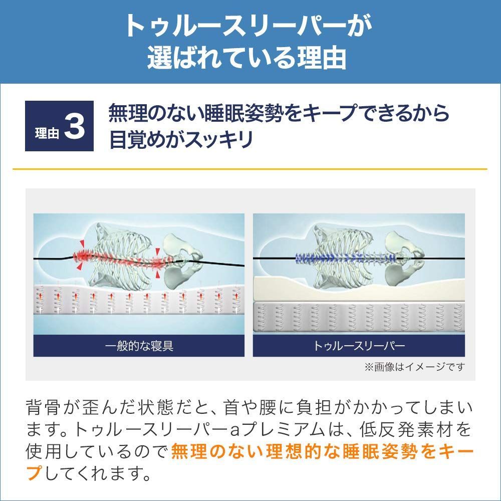 数量限定】低反発マットレス ダブル 厚さ5cm ホワイト 快眠のための寝 ...