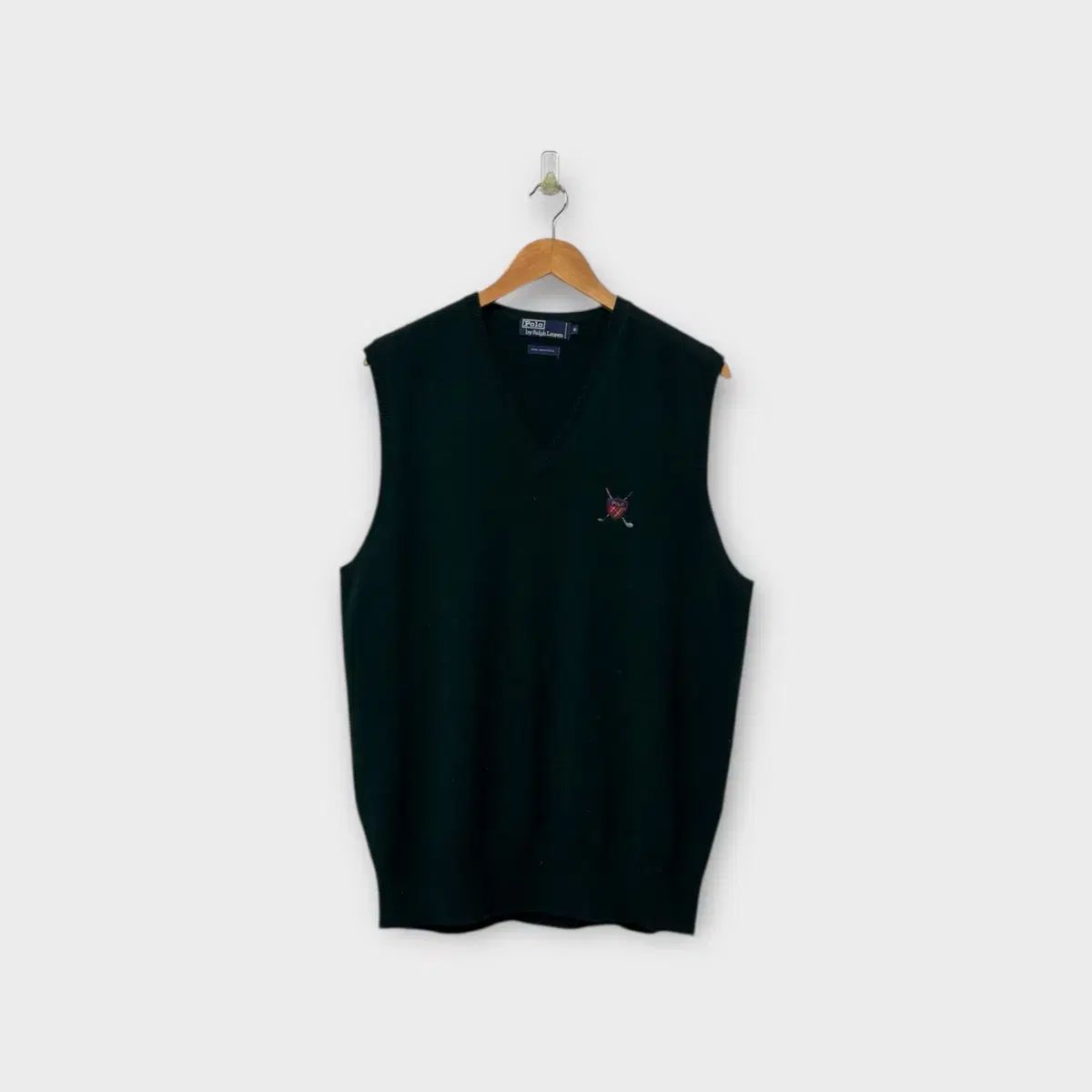 ポロ Ralph Lauren ラルフローレン ウールニット ベスト L ー XL