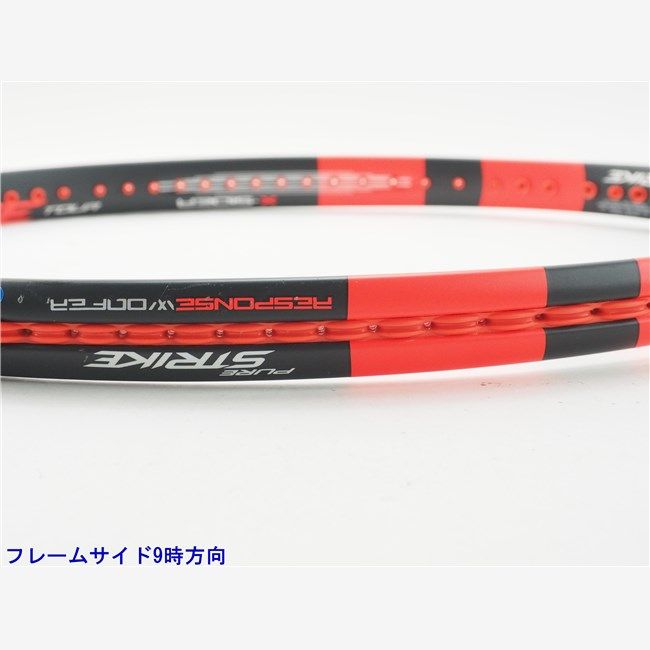 Babolat - 中古 テニスラケット バボラ ピュア ストライク ツアー 18×20 2014年モデル (G3)BABOLAT PURE STRIKE TOUR 18×20 2014 中古】バボラ ピュア ストライク 18×20 2014年モデル【トップ
