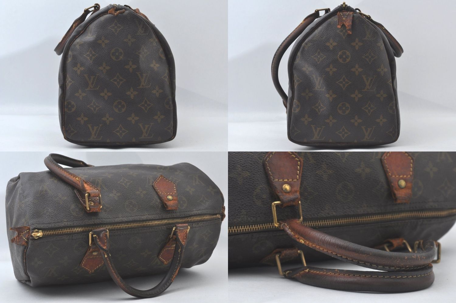 LOUIS VUITTON ルイヴィトン モノグラム スピーディ 30 ハンド