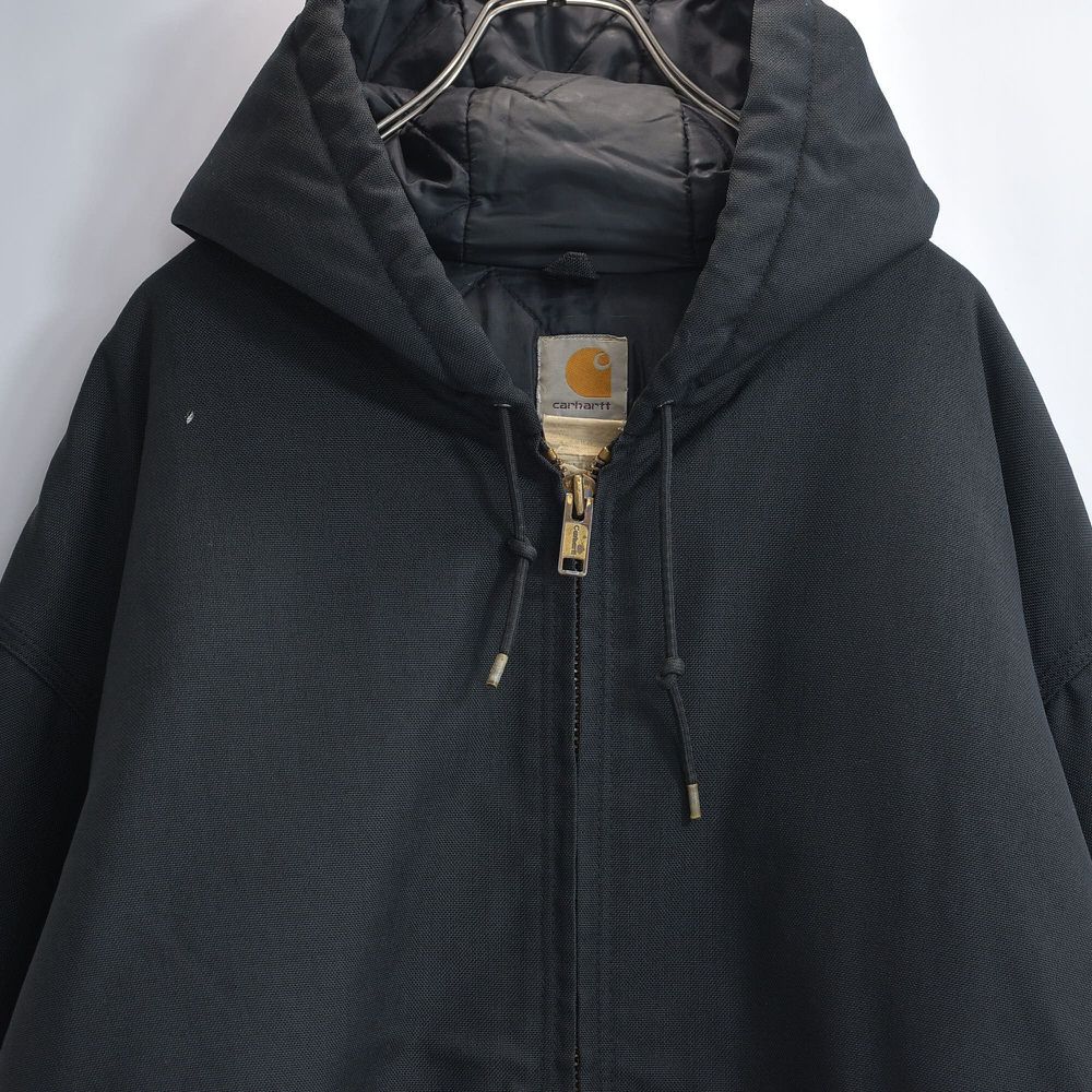 00s～ carhartt カーハート ブラック ダック アクティブジャケット ペイント ワーク アウター 中綿入り パーカー ビッグサイズ USA  アメリカ古着 メンズ2XLサイズ - メルカリ