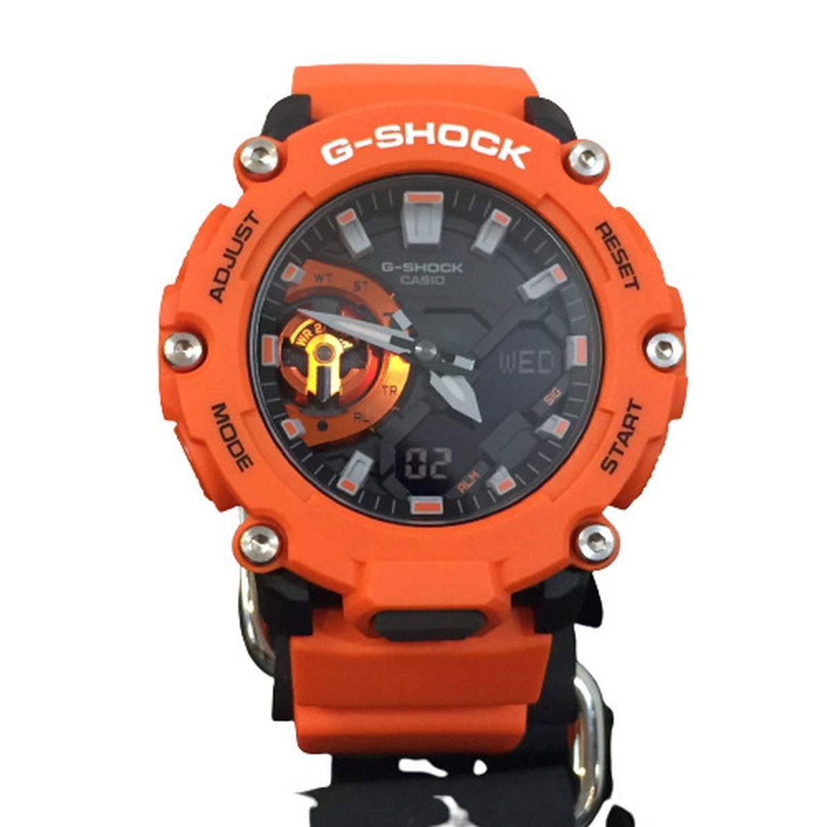 G-SHOCK カシオ GA-2200M-4A レスキューオレンジ 腕時計 未使用 海外