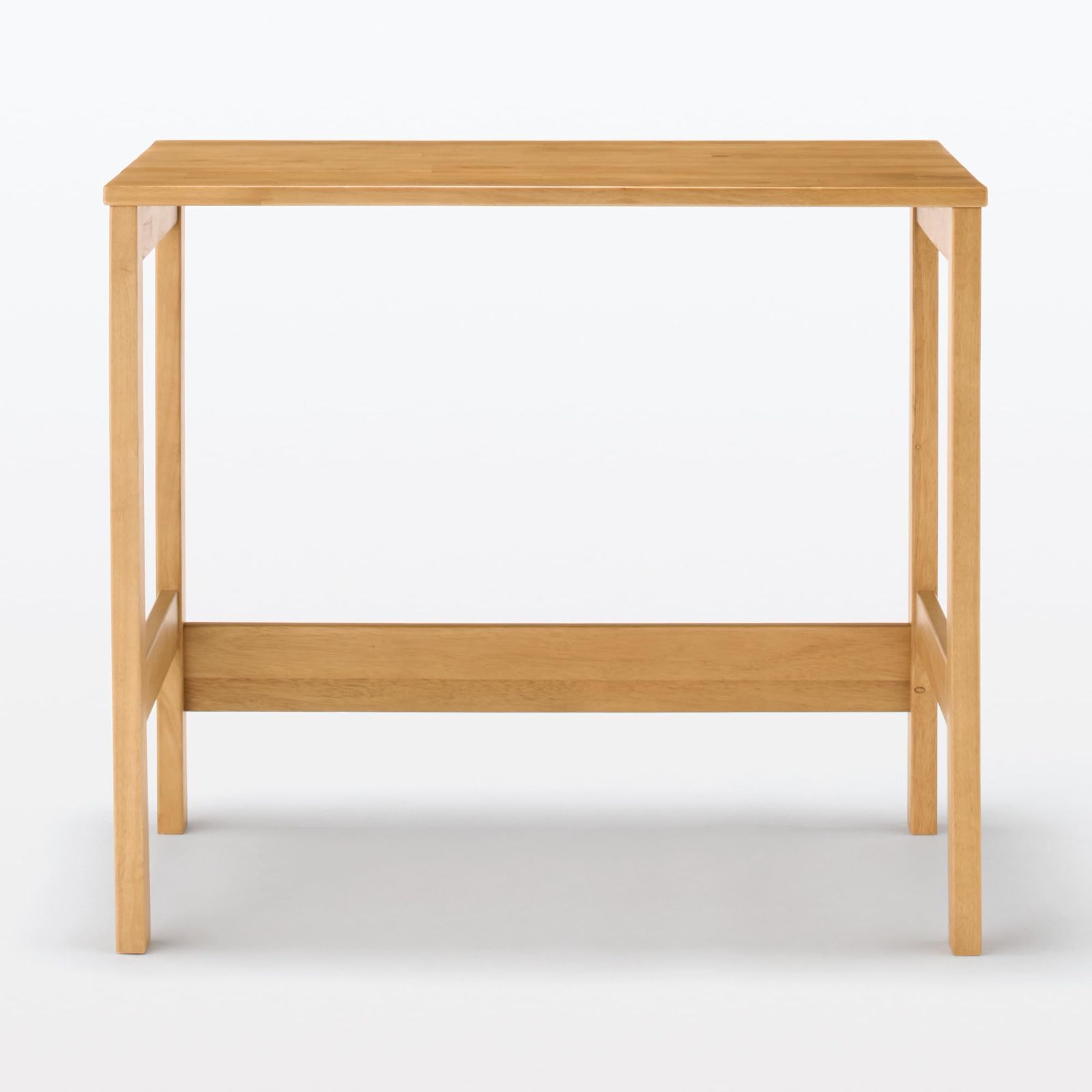 木製コンパクトデスク 幅80 奥行50 高さ70 cm 無印