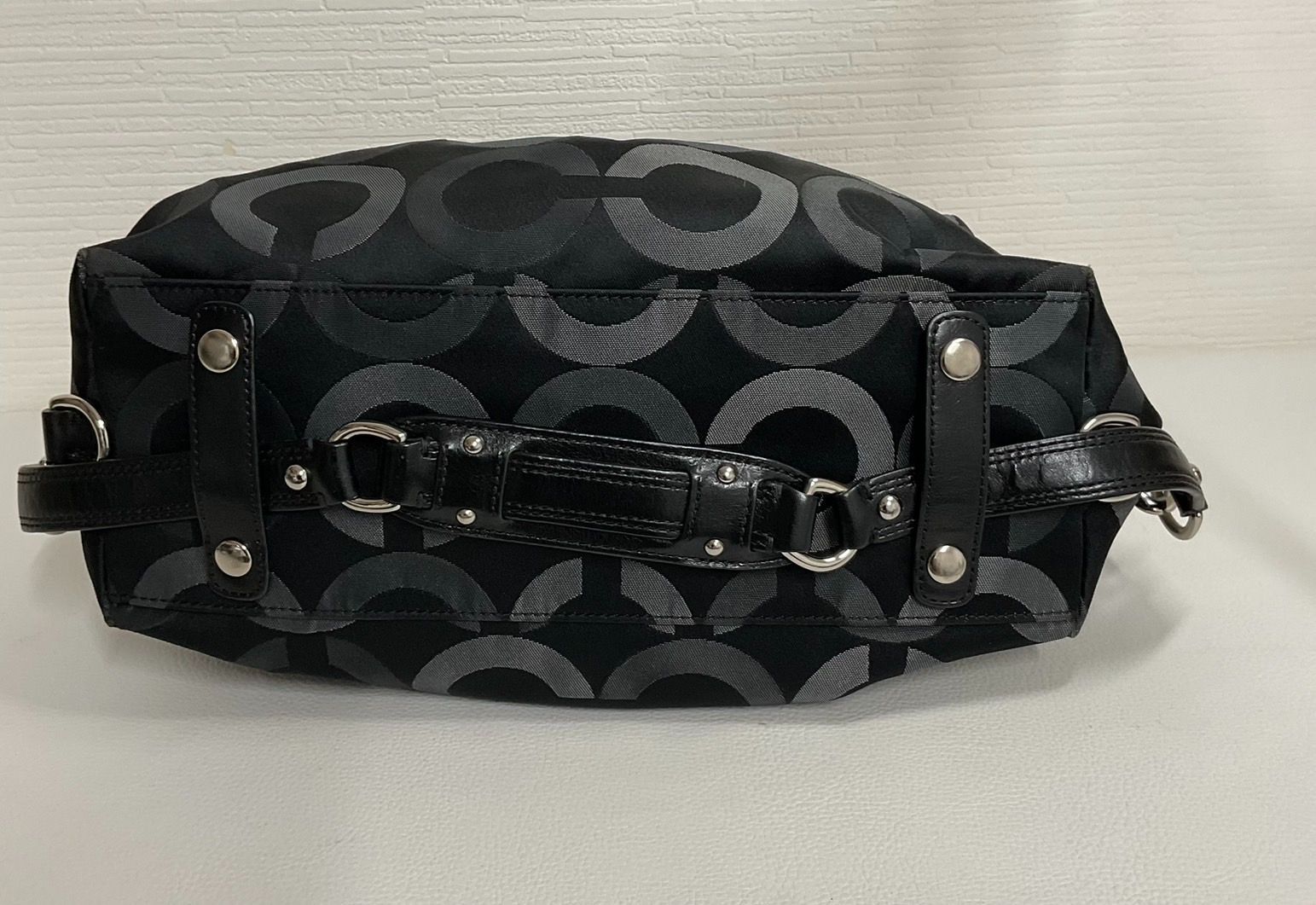 中古美品正規品】COACH コーチ マディソン オプアート 2WAYショルダー