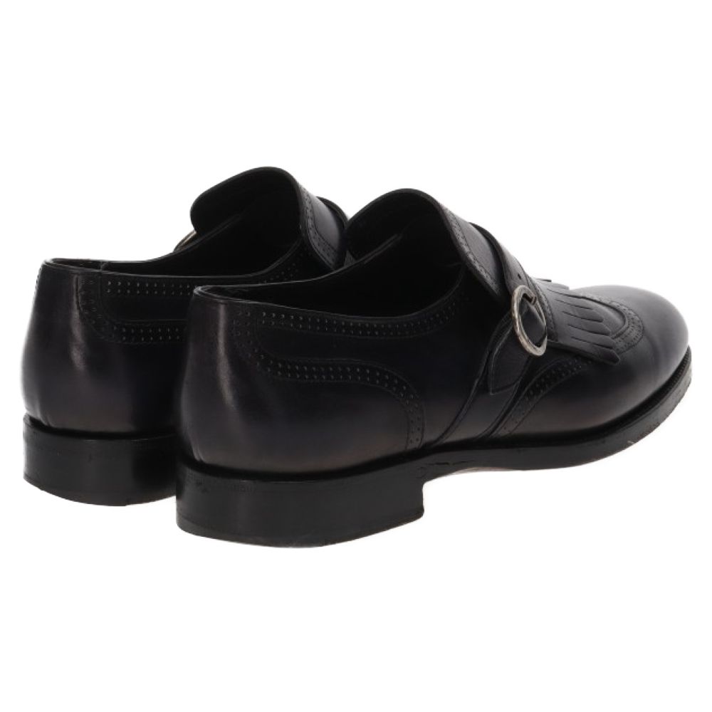 Berluti (ベルルッティ) ウイングチップ キルト付き シングルモンク