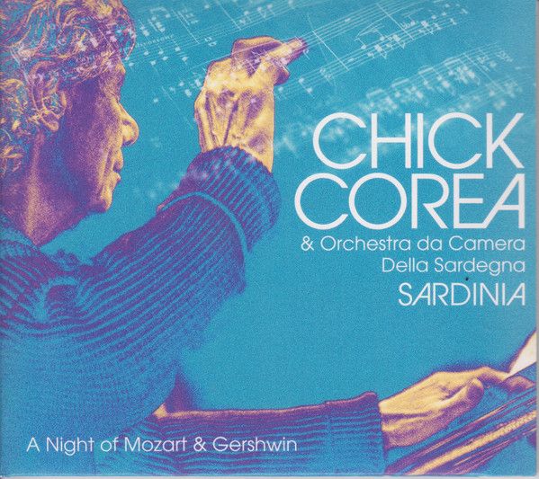 米LP Chick Corea Orchestra Da Cam Sardinia A Night Of Mozart - Gershwin CCD33111 Candid |00260