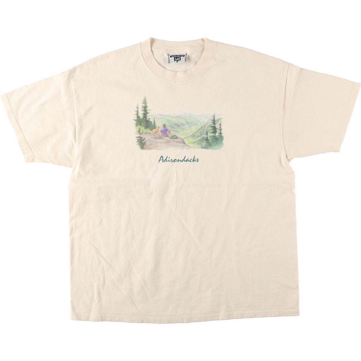古着 90年代 リー Lee プリントTシャツ USA製 メンズXL ヴィンテージ/eaa428694
