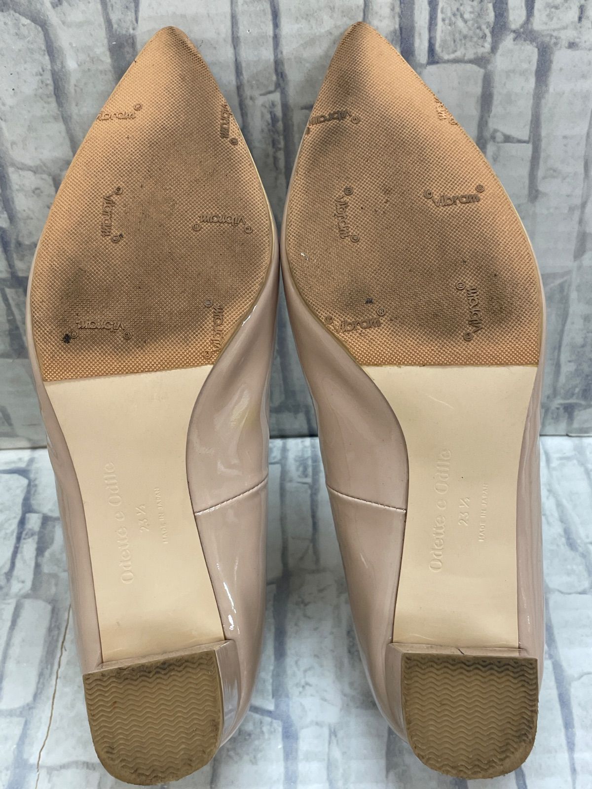 【超美品】Odette e Odile ベージュ スエード パンプス Odette e Odile ベージュ ハイヒールパンプス 23 - メルカリ