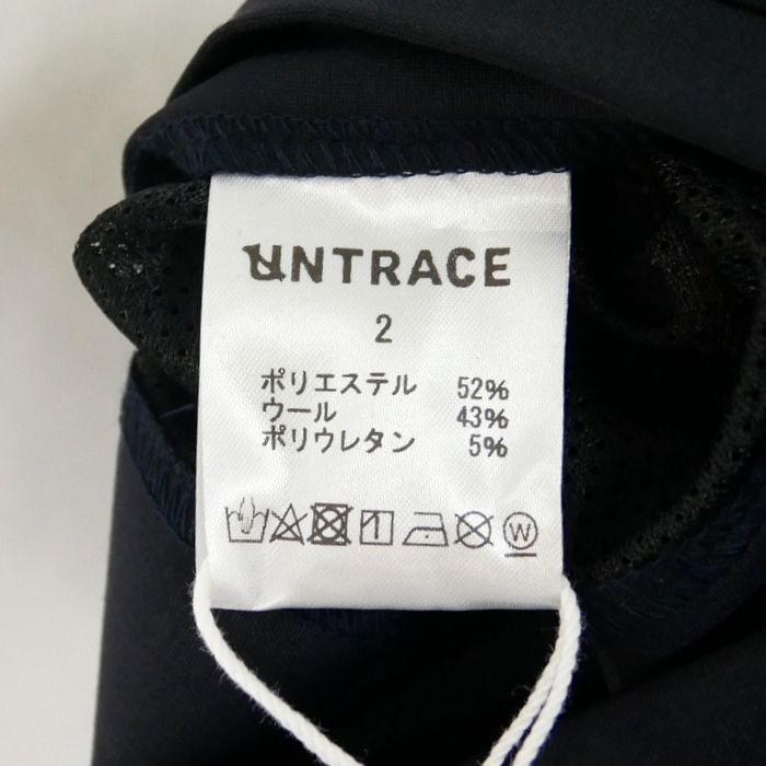 UNTRACE アントレース 国内正規 24SS WASHABLE TROPICAL TAPERED PANTS