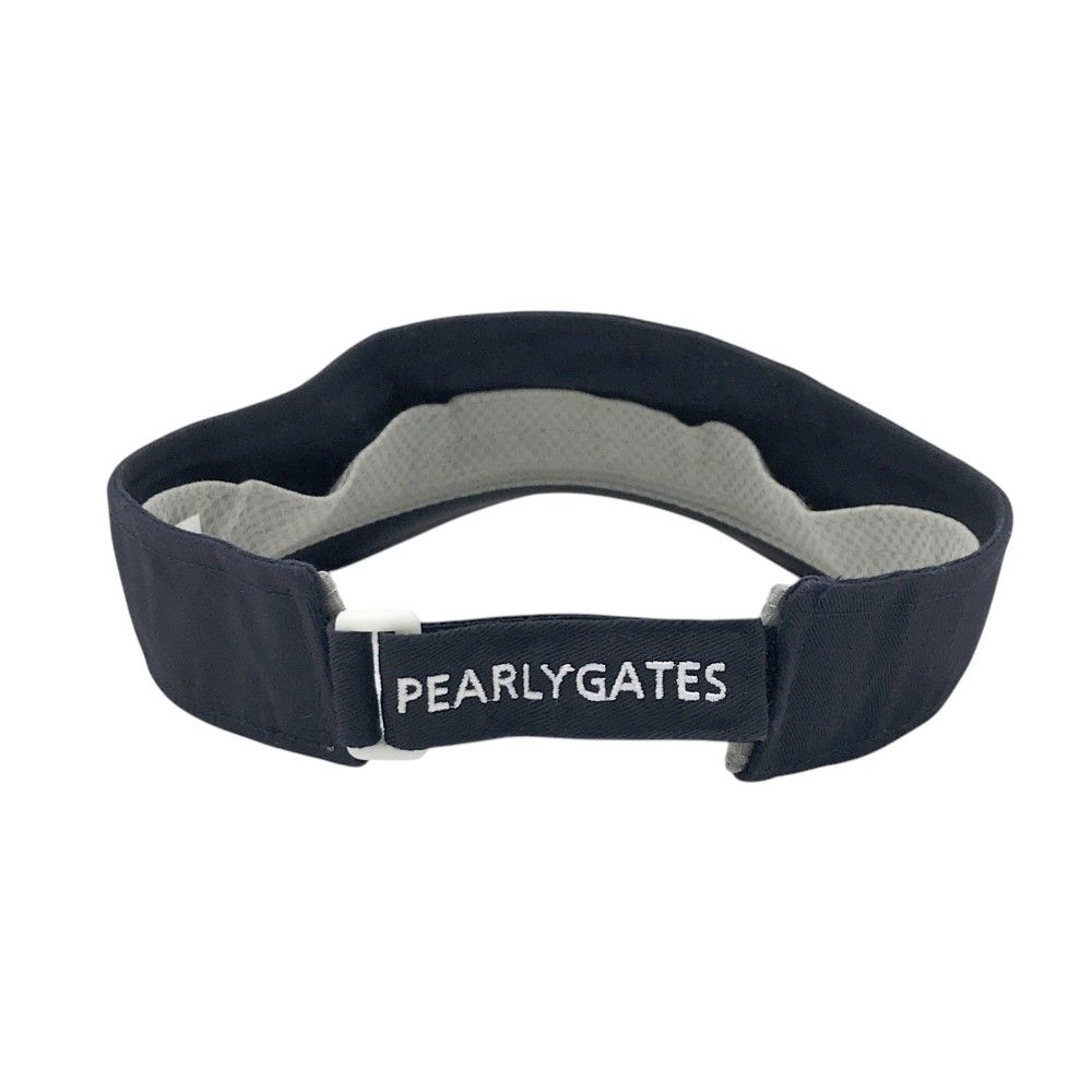 PEARLY GATES パーリーゲイツ サンバイザー ネイビー系 FR
