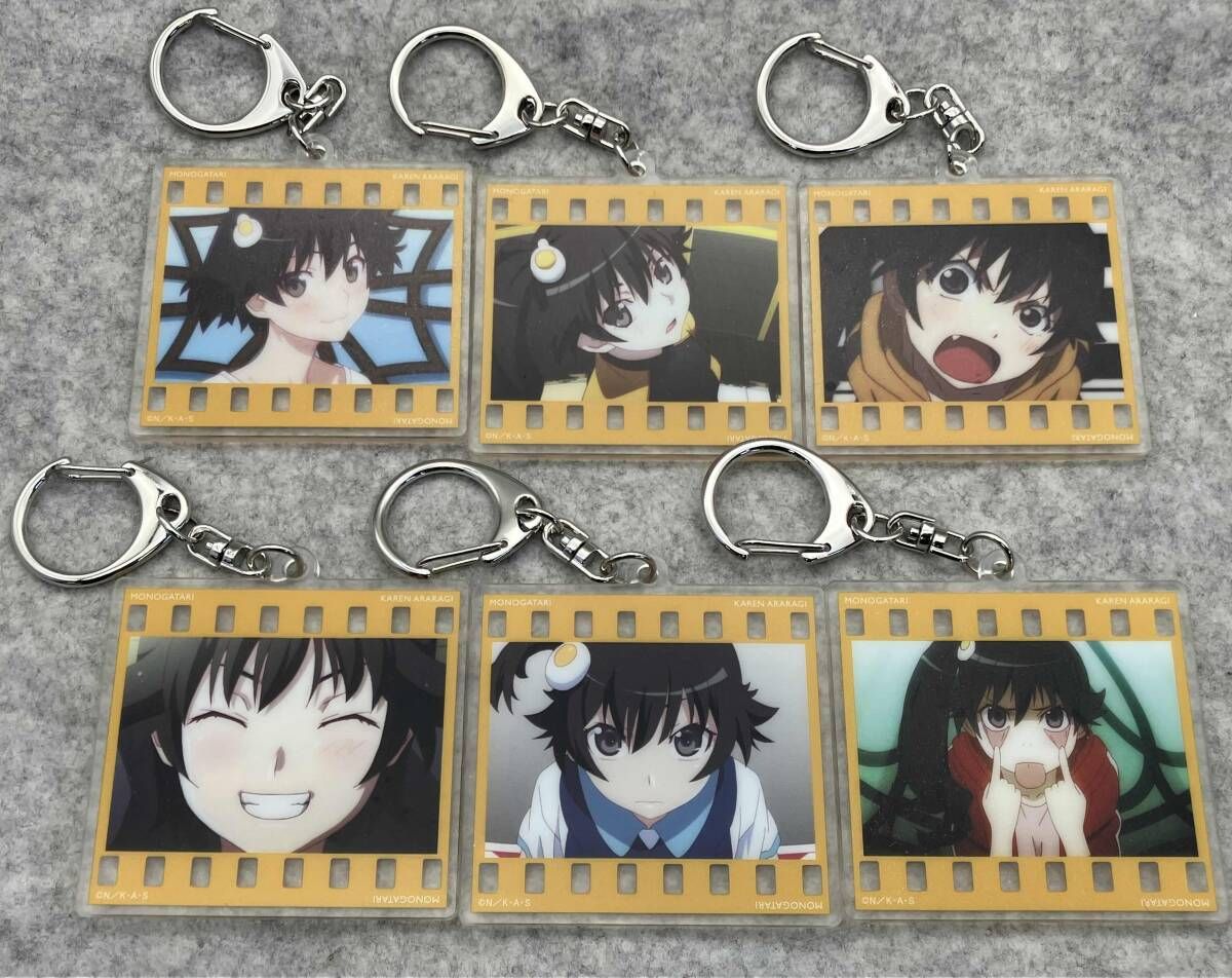 物語シリーズ　アクリルキーホルダー　２０点セット 物語 シリーズ アクリルキーホルダーコレクション 阿良々木火憐