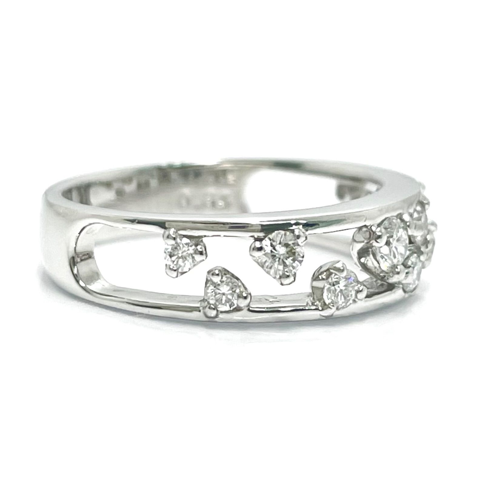 STAR JEWELRY / スタージュエリー ダイヤリング 0.34ct Pt950 9号 