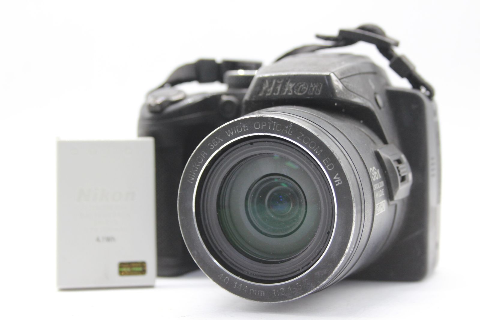 【返品保証】 ニコン Nikon Coolpix P500 36x Wide バッテリー付き コンパクトデジタルカメラ v555