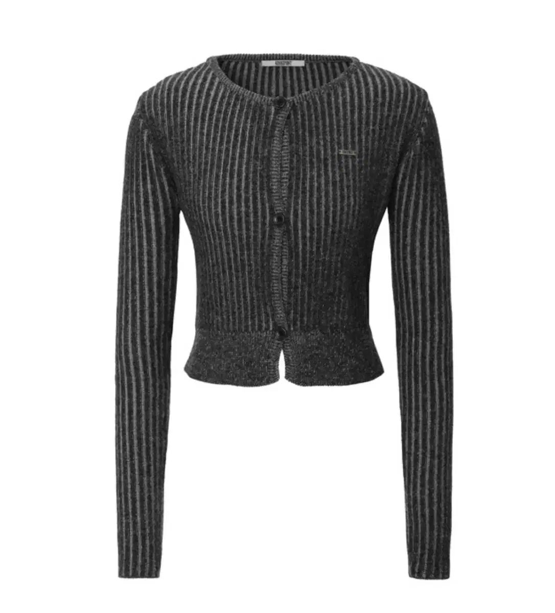  KHAKIPOINT Two ー tone Ribbed Cardigan カーディガン 長袖 カーディガン ボレロ アンサンブル