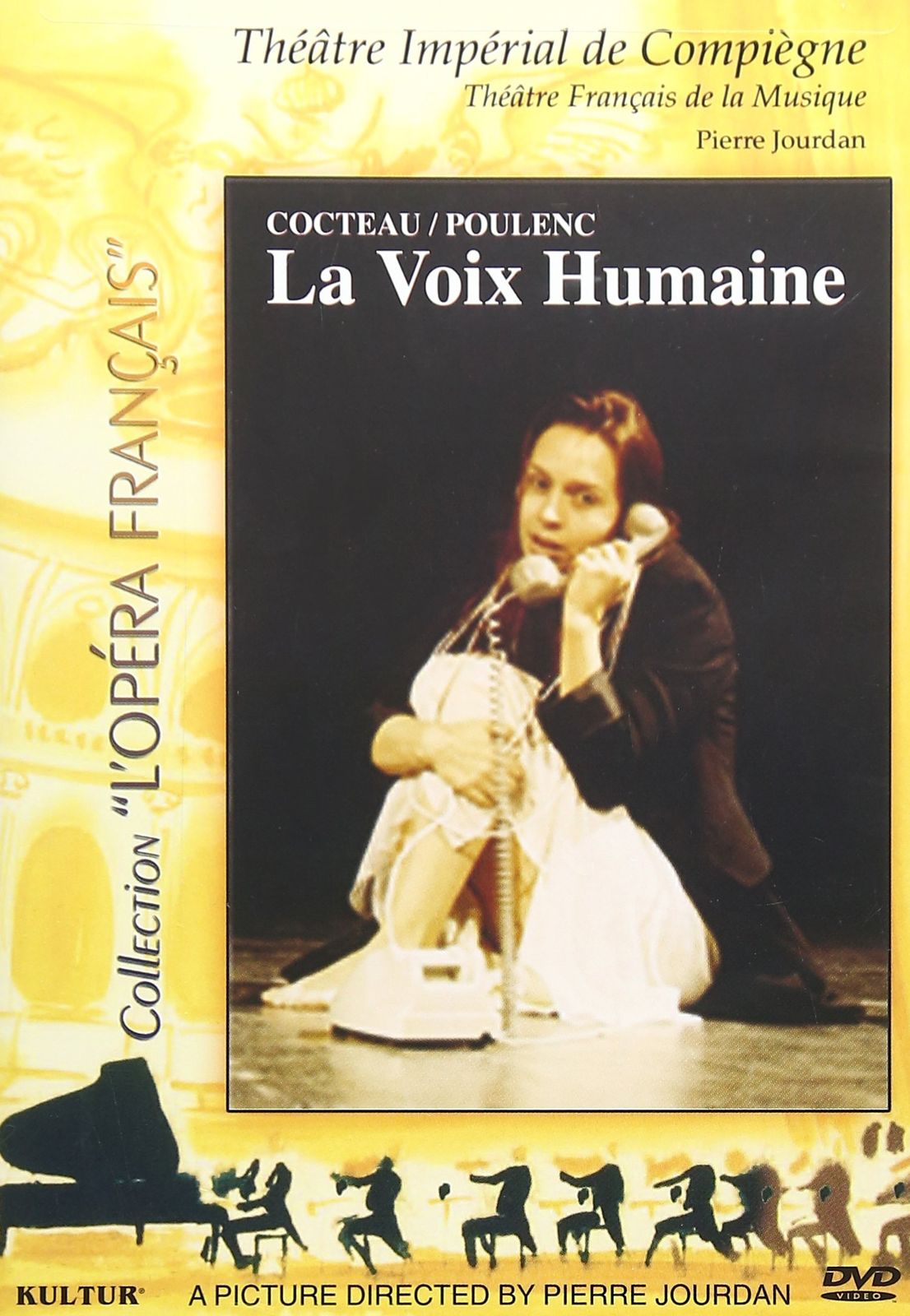 (未使用･未開封品)Telephone / La Voix Humaine / [DVD] FRANCIS POULENC La Voix Humaine (DVD, 2005) JEAN COCTEAU Anne