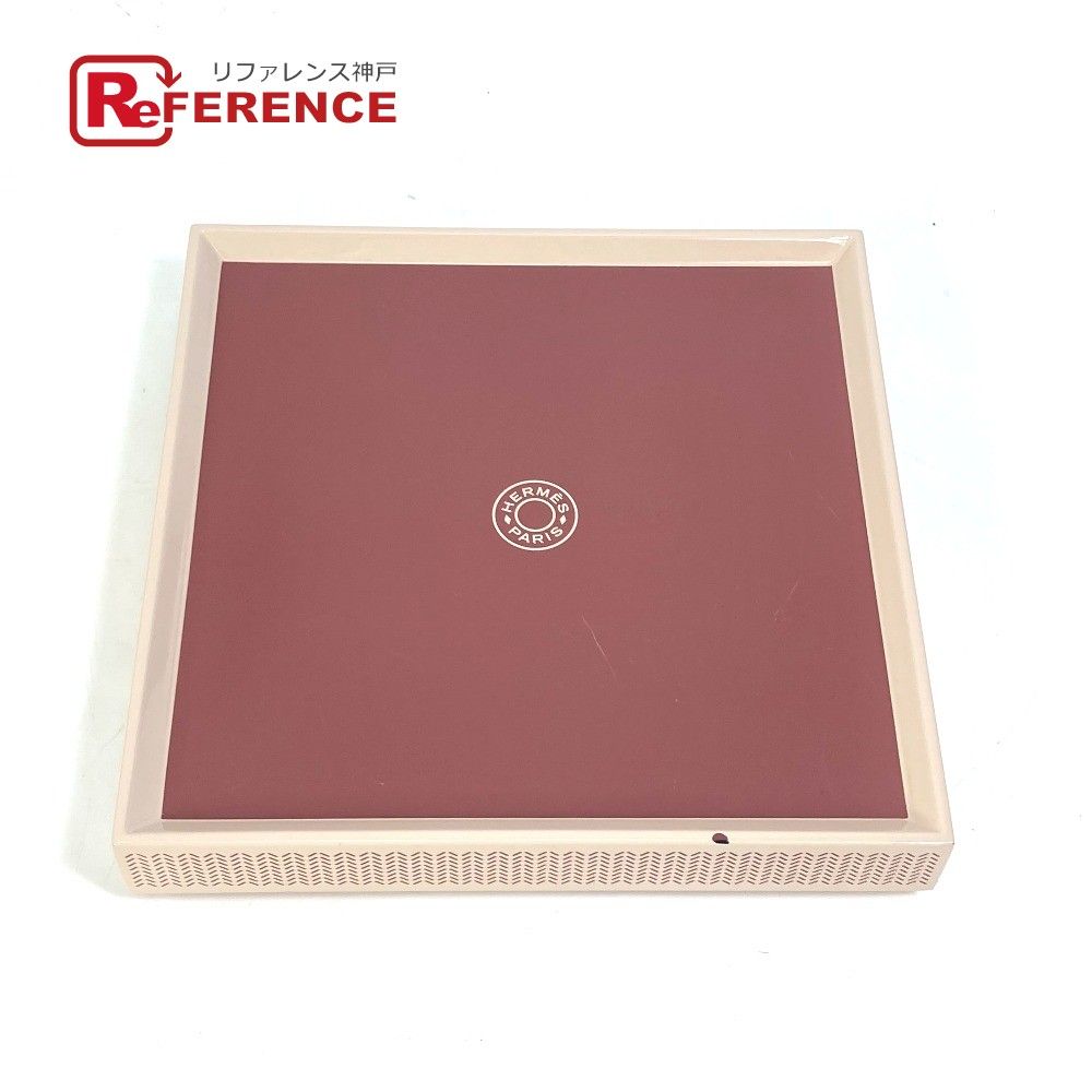 HERMES エルメス ヴィドポッシュ セリエ 小物入れ トレー 名入れ