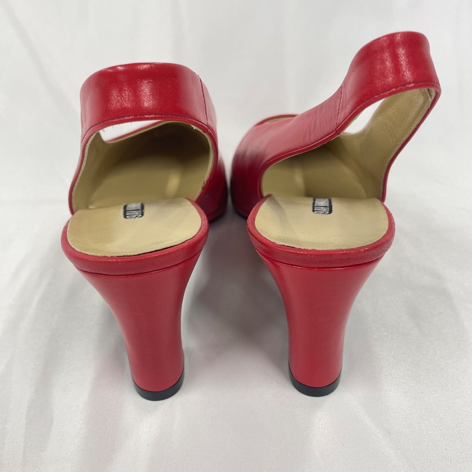 49AV JUNKO SHIMADA ハイヒール パンプス 22.5cm レッド 49AV JUNKO SHIMADA ハイヒール パンプス 22.5cm レッド