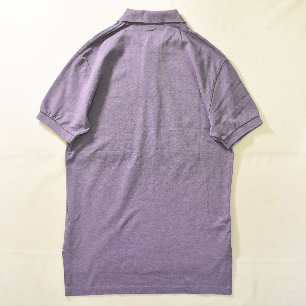 古着 POLO ラルフローレン ポニー刺繍ロゴ 半袖 ポロシャツ M