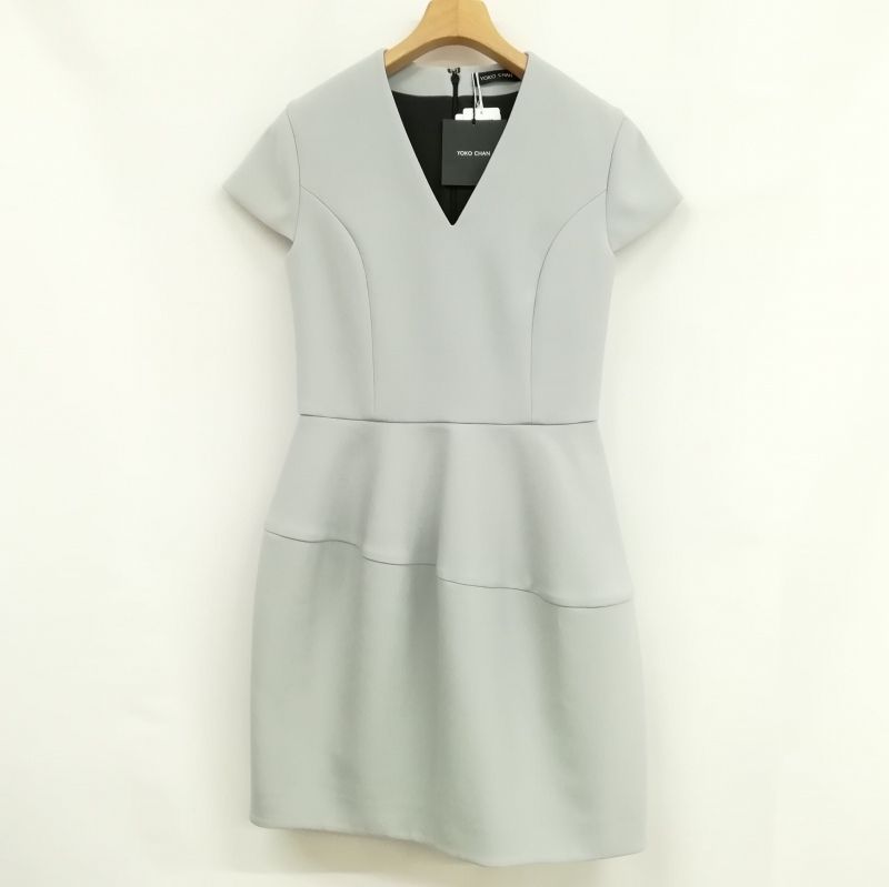 ヨーコチャン YOKO CHAN YCD-120-347 バルーン ワンピース ミニ丈  