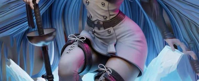 1/6 ガレージキット フィギュア 未塗装 アカメが斬る エスデス