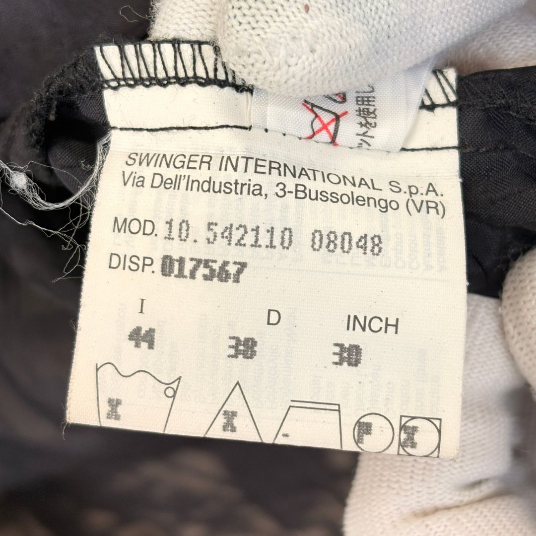 FENDI JEANS ロゴ ジャガード シースルーシャツ Lサイズ WWW_MORNINGWALKER_COM