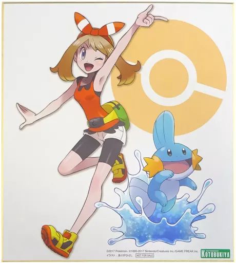 イラスト式紙付き.コトブキヤ. ARTFX J.ハルカ with アチャモ