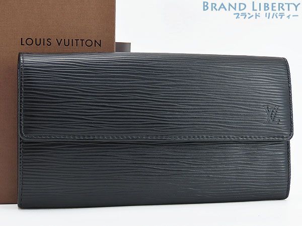 新品同様】ルイヴィトン LOUIS VUITTON エピ ポルトフォイユ・サラ 二