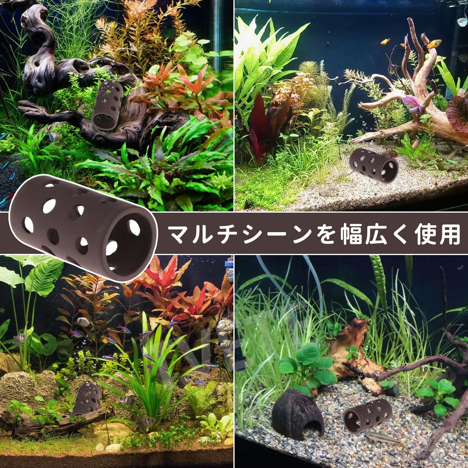 SheltaCrafta シェルター 素焼き 手作り 水槽 隠れ家 テラリウム② SheltaCrafta シェルター 素焼き 手作り 水槽 隠れ家 テラリウム