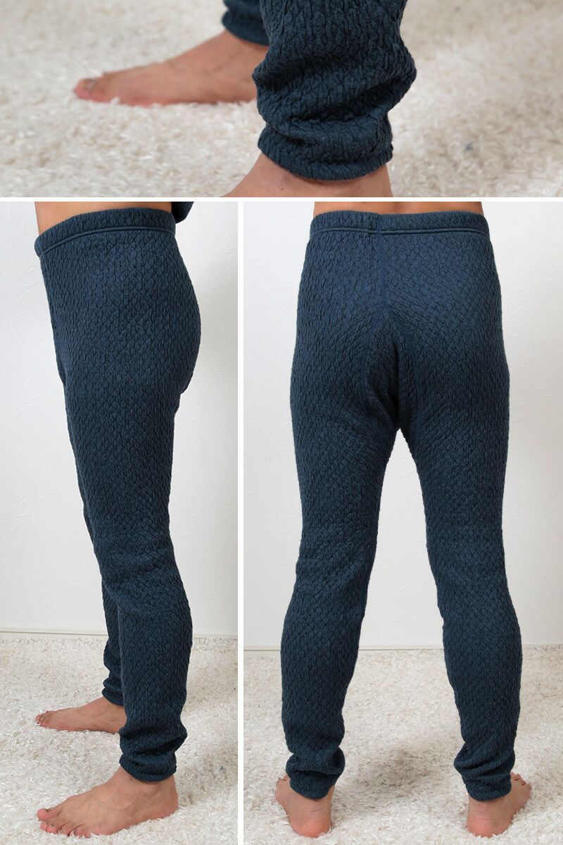 ひだまり チョモランマ 紳士長ズボン下 M～LL (保温力 透湿性 消