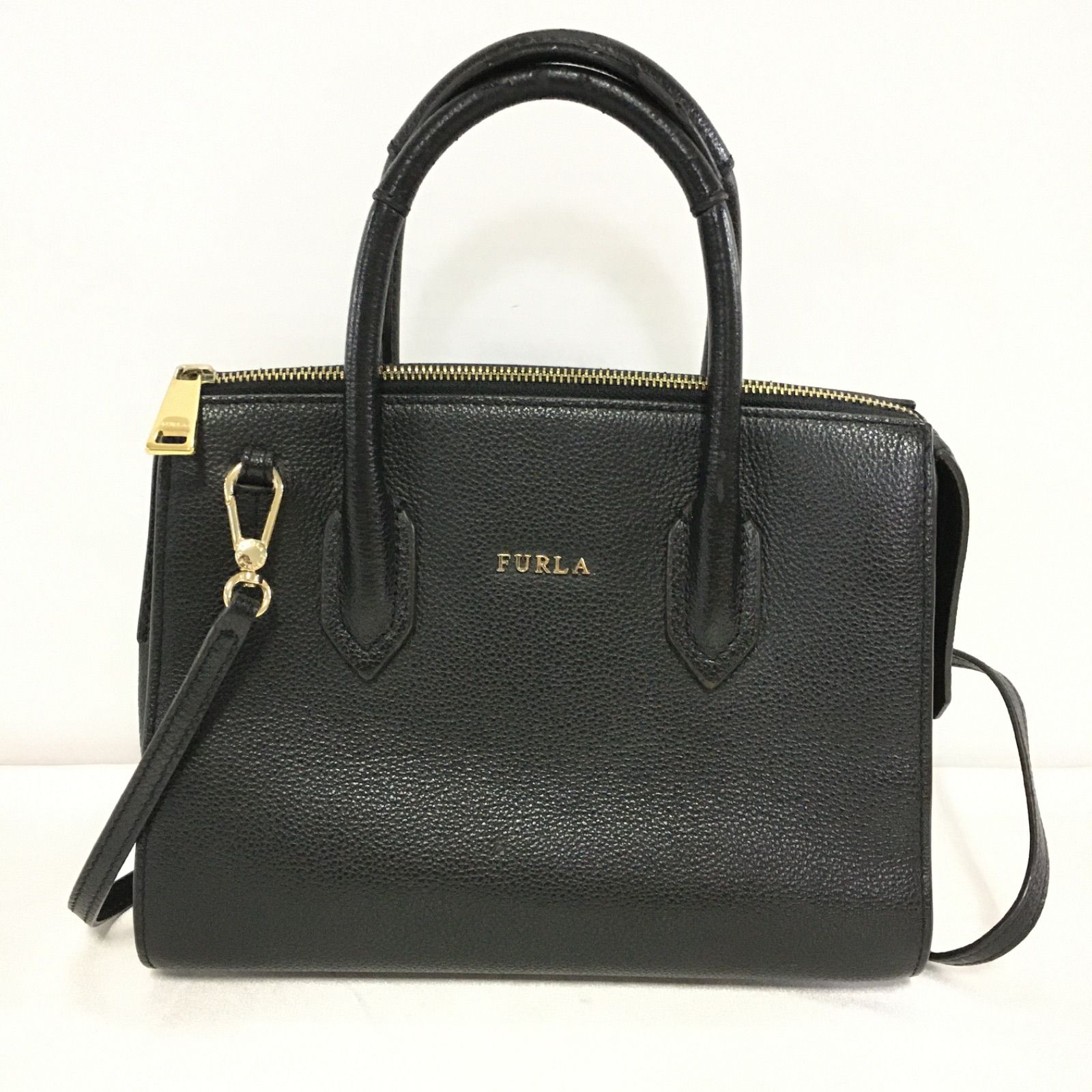 FURLA フルラ 2wayハンドバッグ ショルダーバッグ ブラック レディース