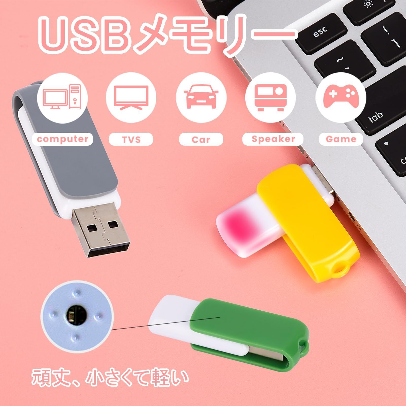 ストラップ付き